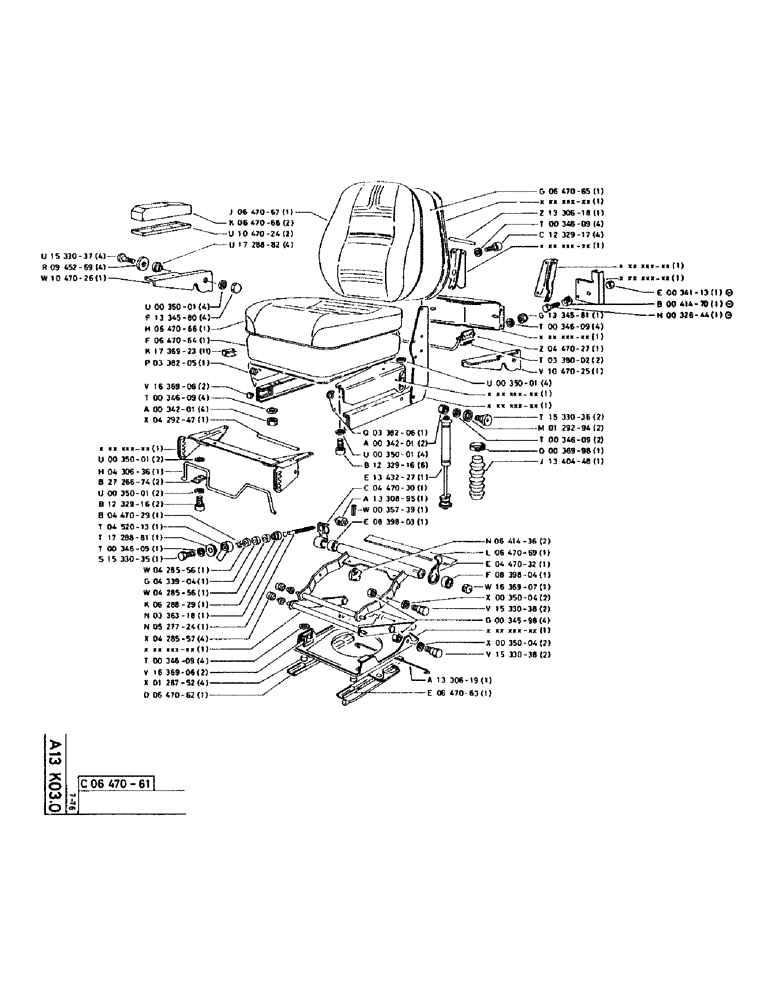 Схема запчастей Case 90CL - (015) - NO DESCRIPTION PROVIDED (05) - UPPERSTRUCTURE CHASSIS