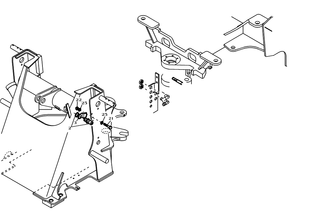 Схема запчастей Case 321D - (20.521[2988485000]) - HYDRAULIC SYSTEM RIDECONTROL (35) - HYDRAULIC SYSTEMS