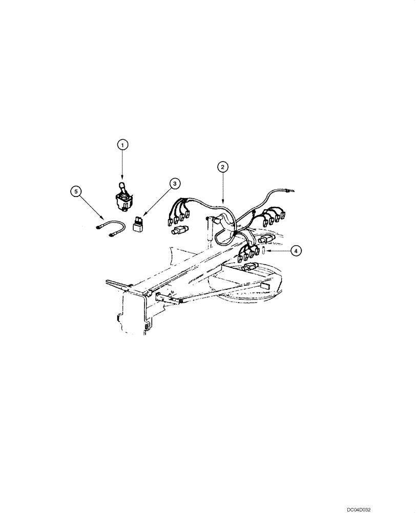 Схема запчастей Case 885 - (04.18[00]) - ELECTRIC SYSTEM - HYDRAULIC ACCUMULATOR (04) - ELECTRICAL SYSTEMS