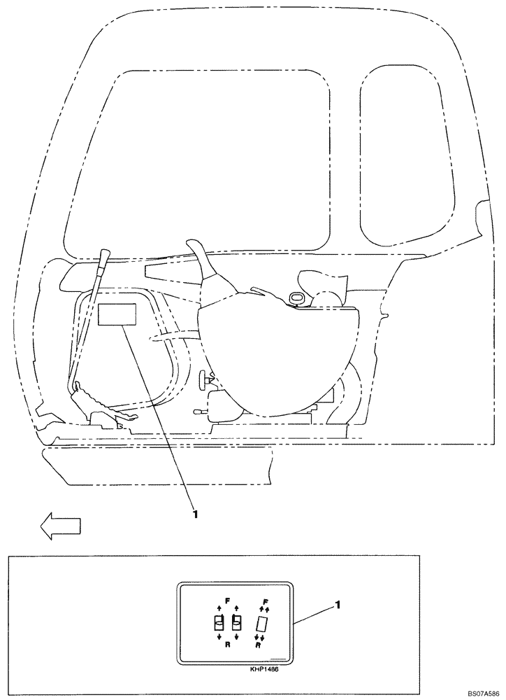 Схема запчастей Case CX300C - (09-404-00[01]) - DECALS (09) - CHASSIS/ATTACHMENTS