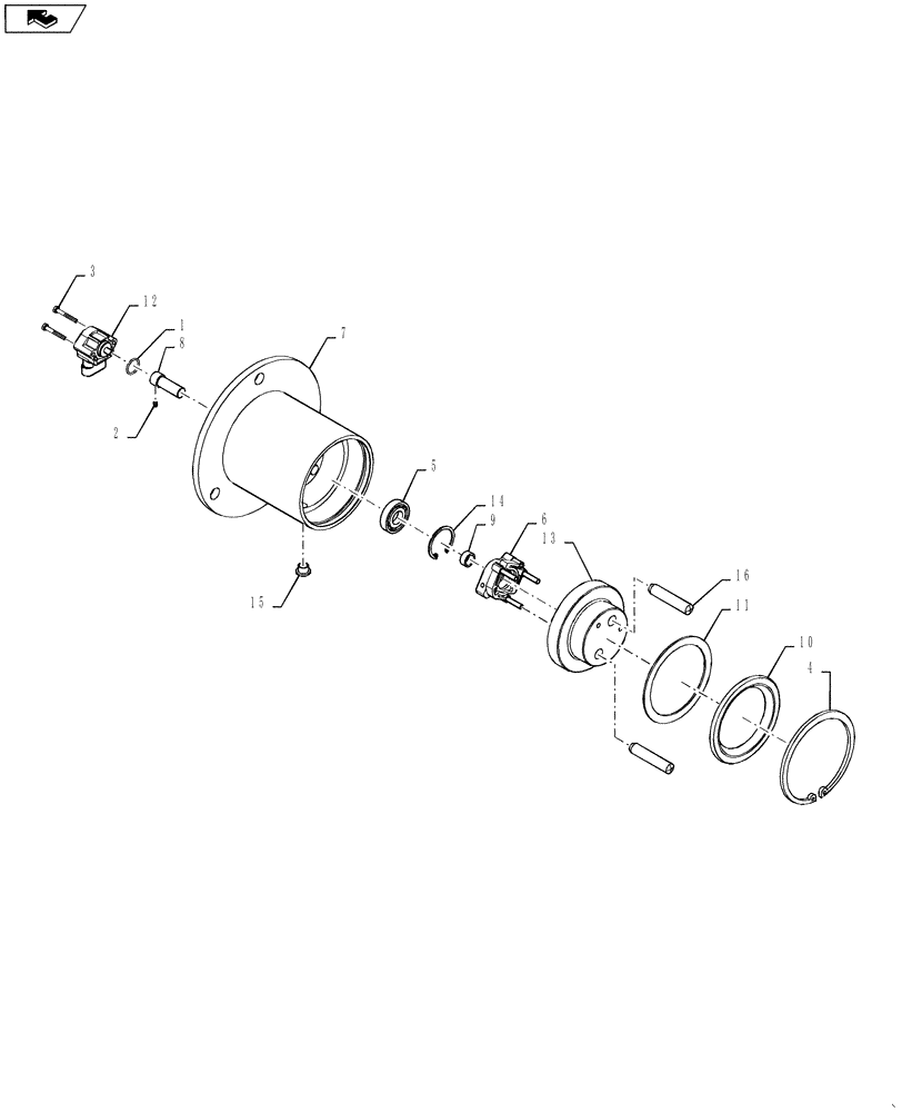 Схема запчастей Case 1121F - (55.746.01[02]) - SENSOR ASSY, LIFT AND DUMP (55) - ELECTRICAL SYSTEMS