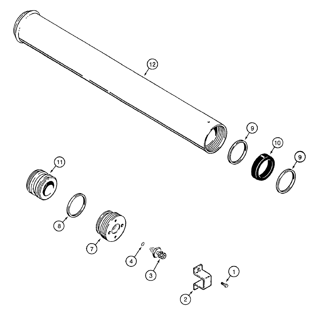 Схема запчастей Case 921B - (8-084) - ACCUMULATOR ASSEMBLY - HYDRAULIC (08) - HYDRAULICS