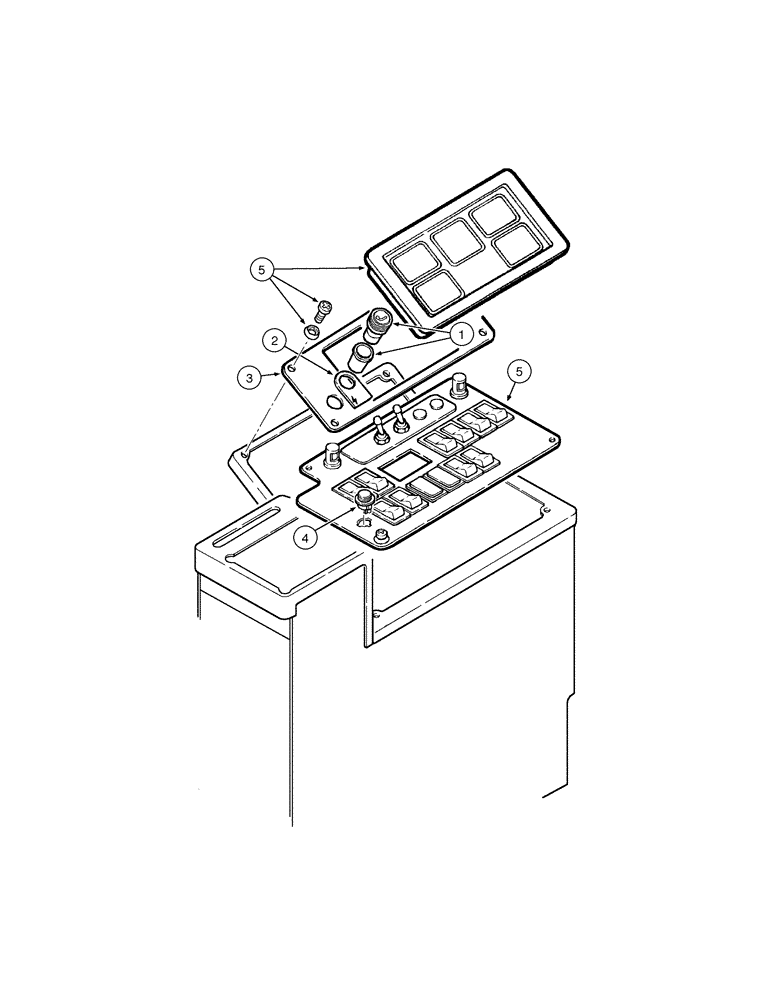 Схема запчастей Case 885 - (04-16[01]) - ELECTRIC SYSTEM - CIGARETTE LIGHTER (04) - ELECTRICAL SYSTEMS