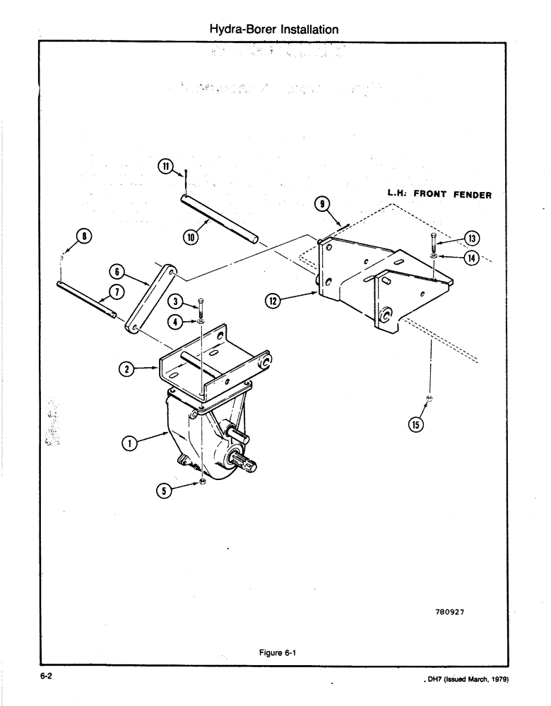 Схема запчастей Case DH7 - (6-02) - HYDRA-BORER INSTALLATION (89) - TOOLS