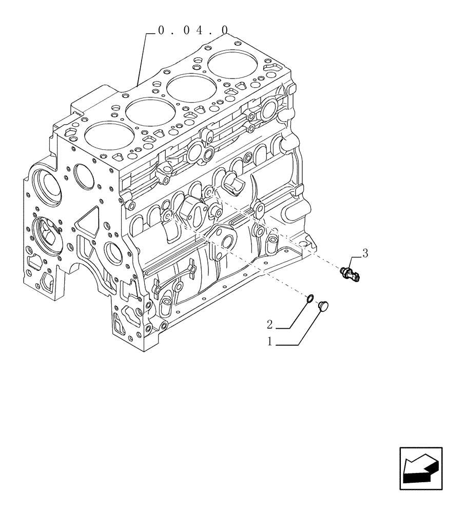 Схема запчастей Case TX945 - (0.27.2[01]) - MOTOR SENSORS (10) - ENGINE