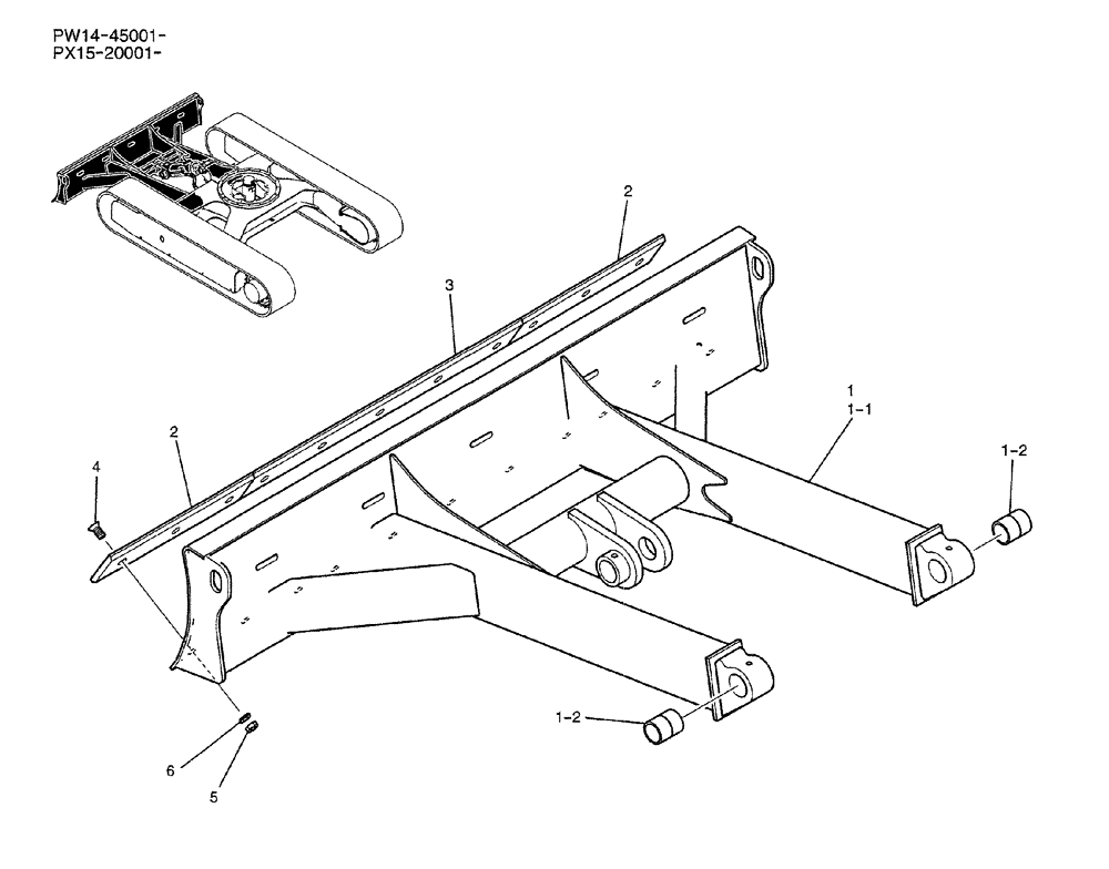 Схема запчастей Case CX36B - (05-033) - DOZER ASSY OPTIONAL PARTS