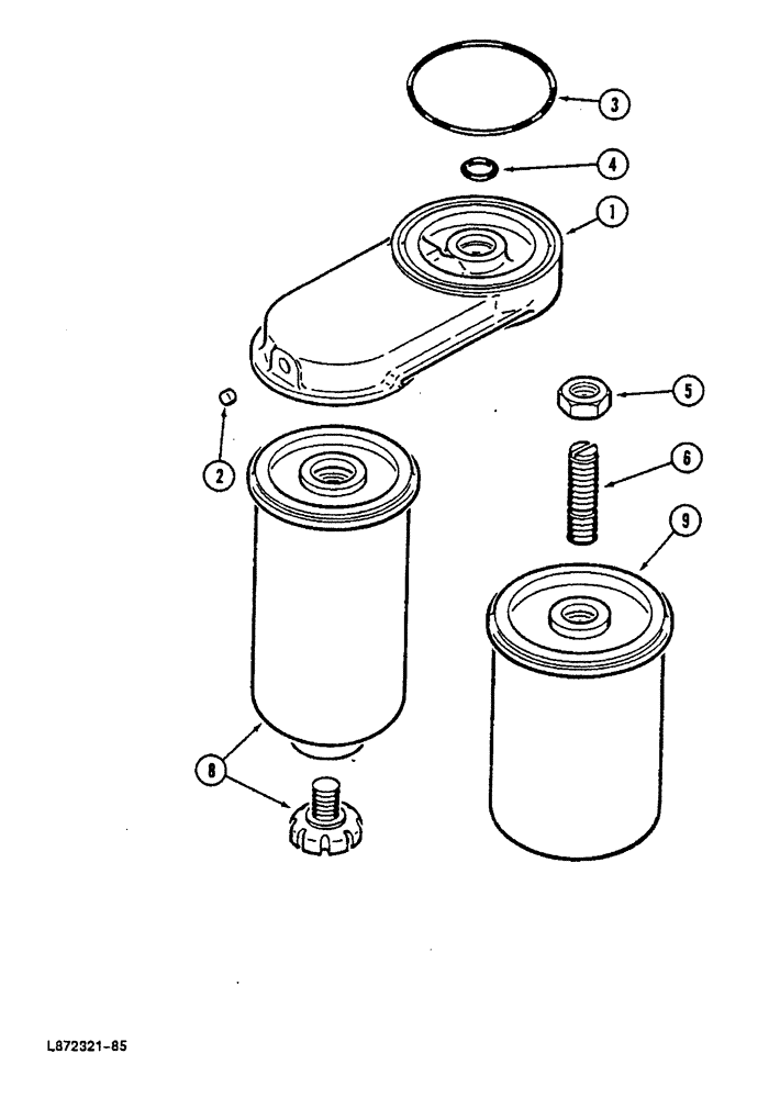 Схема запчастей Case 688 - (3-16) - FUEL INJECTION SYSTEM, 4T-390 DIESEL ENGINE (03) - FUEL SYSTEM