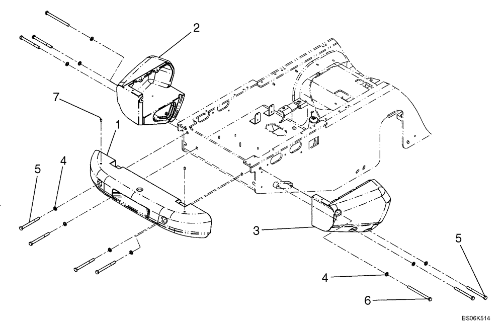 Схема запчастей Case 921E - (09-88) - COUNTERWEIGHT/HITCH PIN (09) - CHASSIS