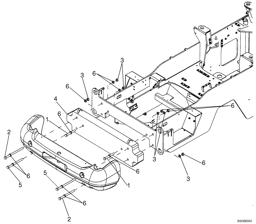 Схема запчастей Case 721D - (09-12C) - COUNTERWEIGHTS - IF USED (09) - CHASSIS