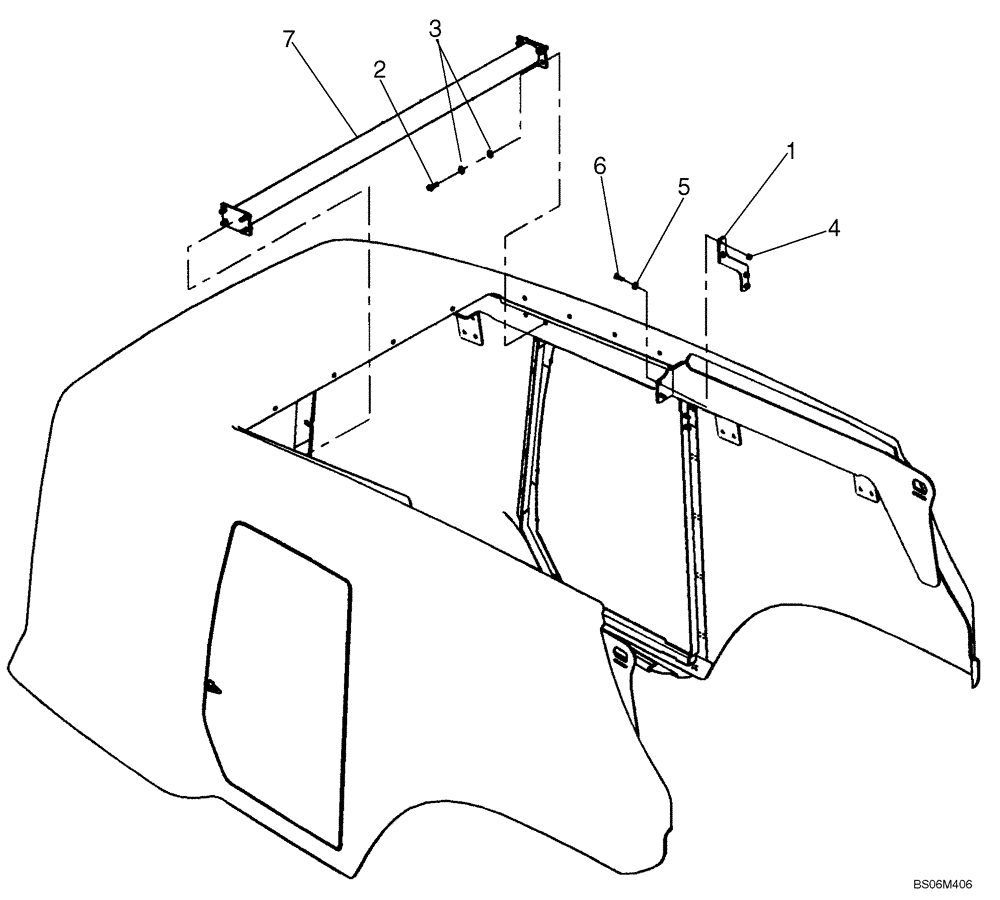 Схема запчастей Case 921E - (09-19) - HOOD - COVER (09) - CHASSIS