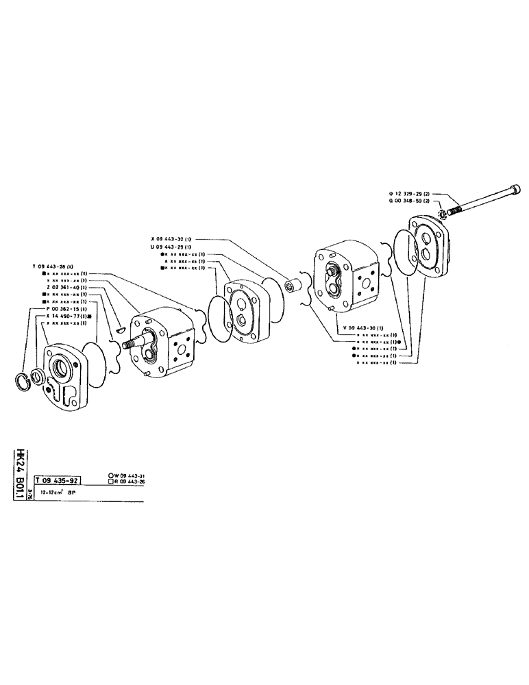 Схема запчастей Case 90CL - (102) - No Description Provided (07) - HYDRAULIC SYSTEM