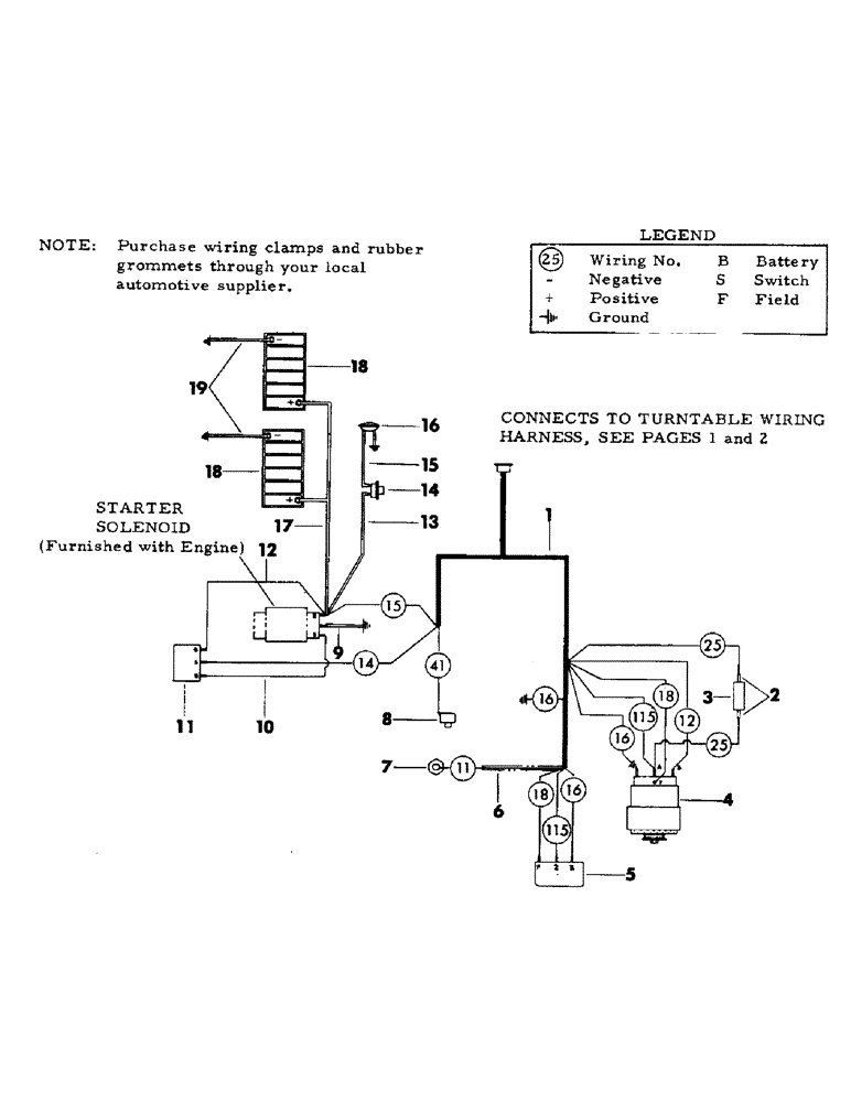 Схема запчастей Case 40EC - (I04A) - ENGINE WIRING HARNESS FOR: CASE 504BD DIESEL ENGINES (06) - ELECTRICAL SYSTEMS