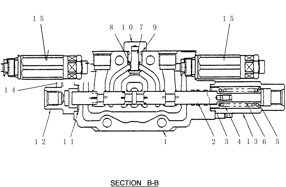 Схема запчастей Case CX36B - (HC002-72[1]) - VALVE ASSEMBLY, CONTROL (ANGLE DOZER) (35) - HYDRAULIC SYSTEMS