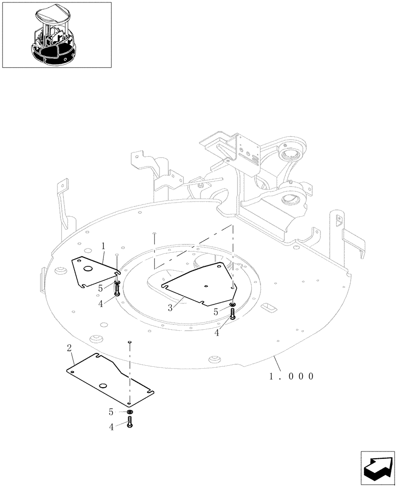 Схема запчастей Case CX27B - (1.300[15]) - GUARDS - COVER ASSY UNDER (01) - Section 1