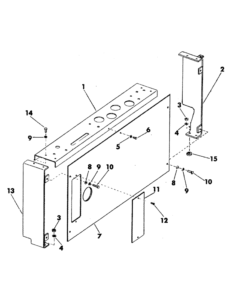 Схема запчастей Case 35EC - (154) - INSTRUMENT PANEL AND ATTACHING PARTS (06) - ELECTRICAL SYSTEMS