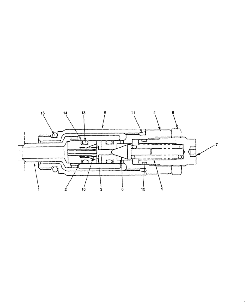 Схема запчастей Case CX27B - (HC028-01[1]) - HYDRAULIC CONTROL VALVE - COMPONENTS (35) - HYDRAULIC SYSTEMS