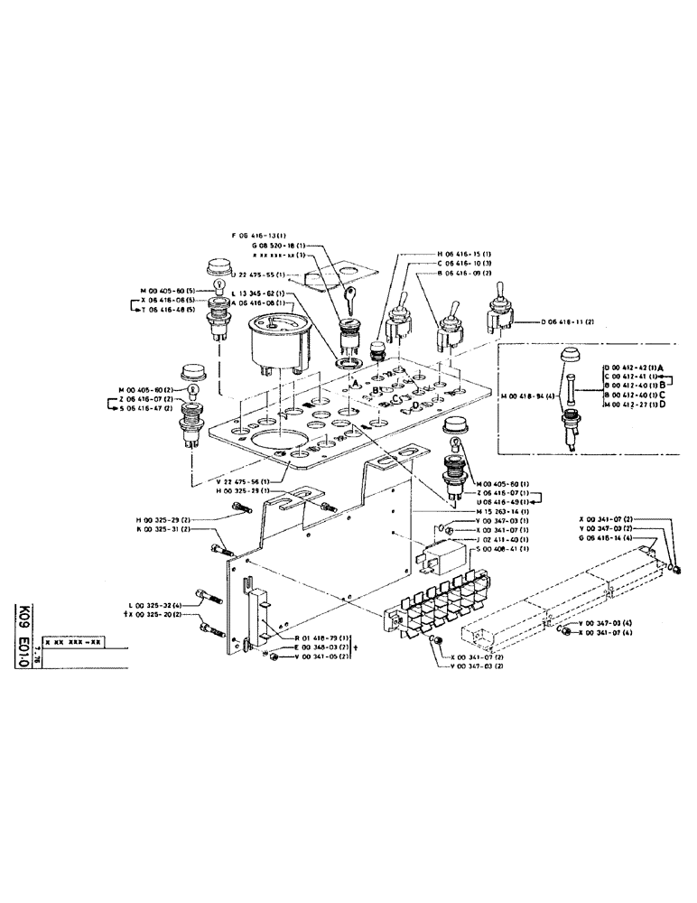 Схема запчастей Case 90CL - (134) - No Description Provided (06) - ELECTRICAL SYSTEMS