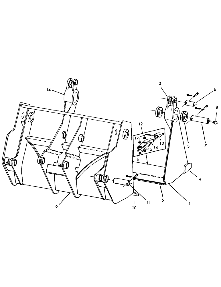 Схема запчастей Case 35YC - (F05) - 4-IN-1 (WITH TEETH) 56248 (INCLUDES HYDRAULICS - SEE PAGE 6) (18) - ATTACHMENT ACCESSORIES