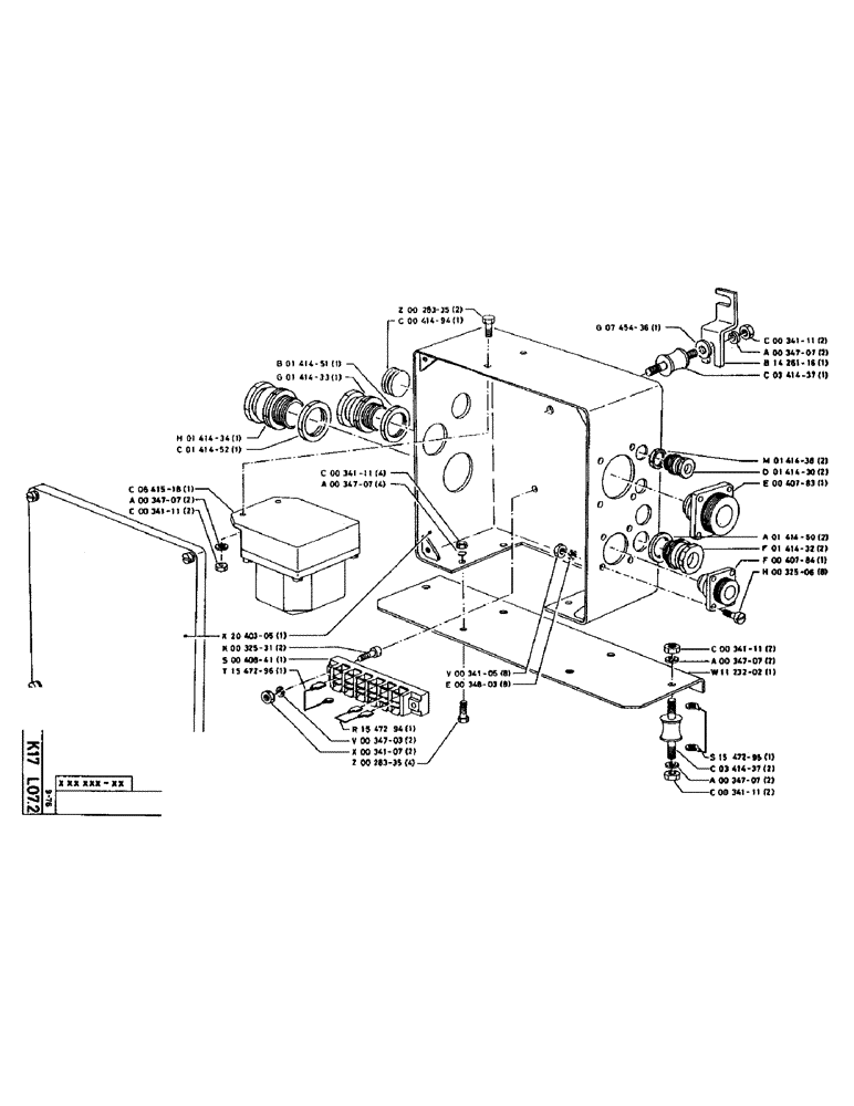 Схема запчастей Case 90CL - (140) - No Description Provided (06) - ELECTRICAL SYSTEMS