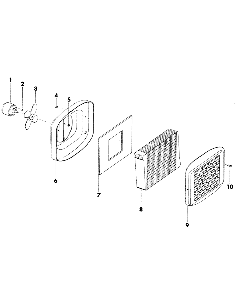 Схема запчастей Case 40EC - (168A) - HOT WATER HEATER (05) - UPPERSTRUCTURE CHASSIS