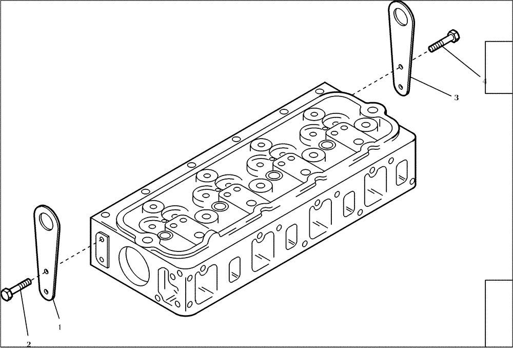 Схема запчастей Case 221D - (95.012[001]) - ENGINE PARTS (S/N 581101-UP) (10) - ENGINE