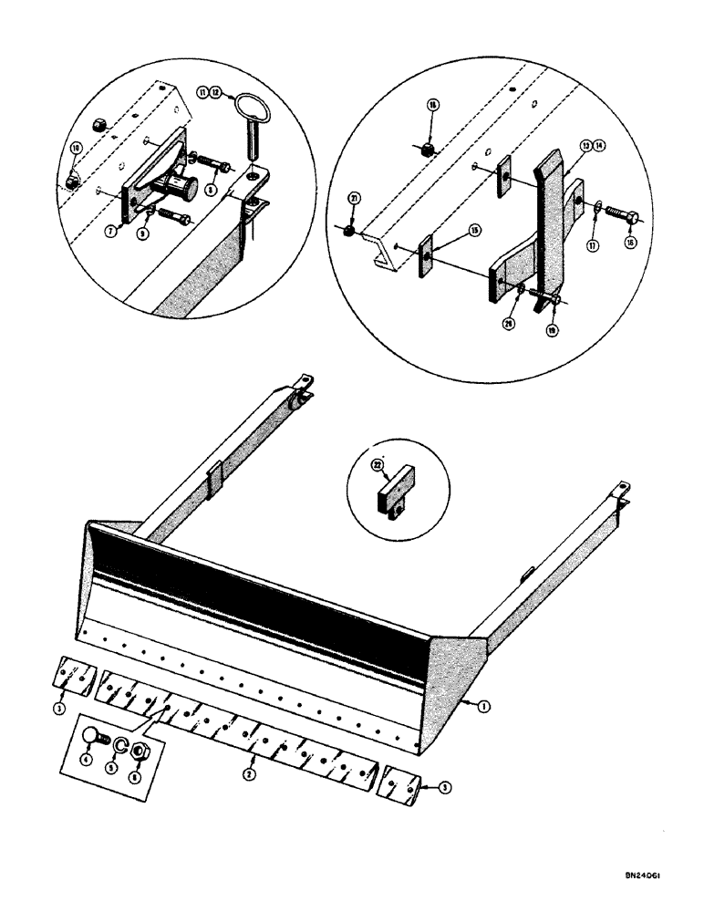 Схема запчастей Case 310C - (114) - HIGH LIFT BULLDOZER (3 ROLLER TRACK) (05) - UPPERSTRUCTURE CHASSIS