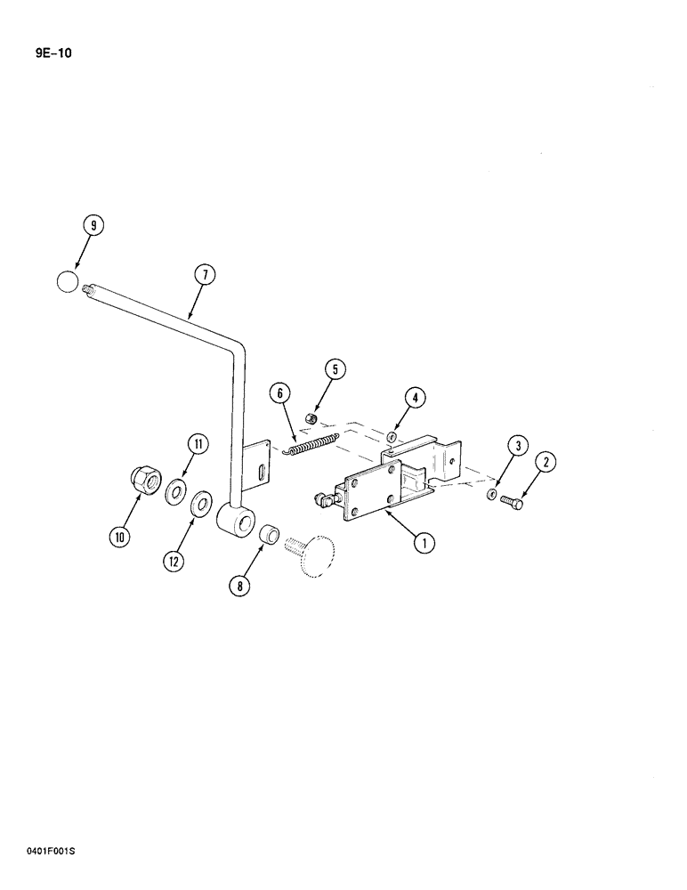 Схема запчастей Case 688 - (9E-10) - CAB, CAB FRAME AND RELATED PARTS (09) - CHASSIS