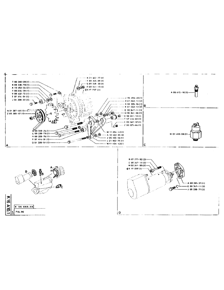 Схема запчастей Case 90CL - (137) - No Description Provided (06) - ELECTRICAL SYSTEMS