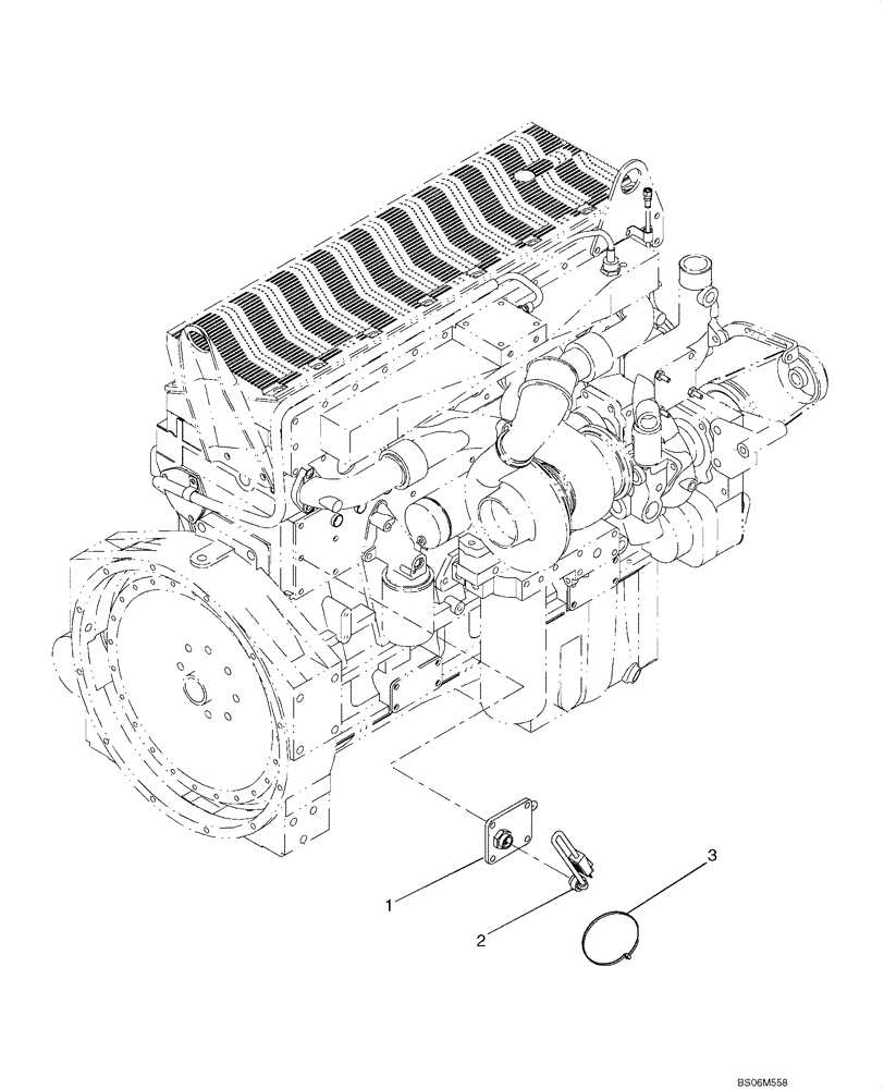 Схема запчастей Case 921E - (04-27) - HEATER - ENGINE (04) - ELECTRICAL SYSTEMS