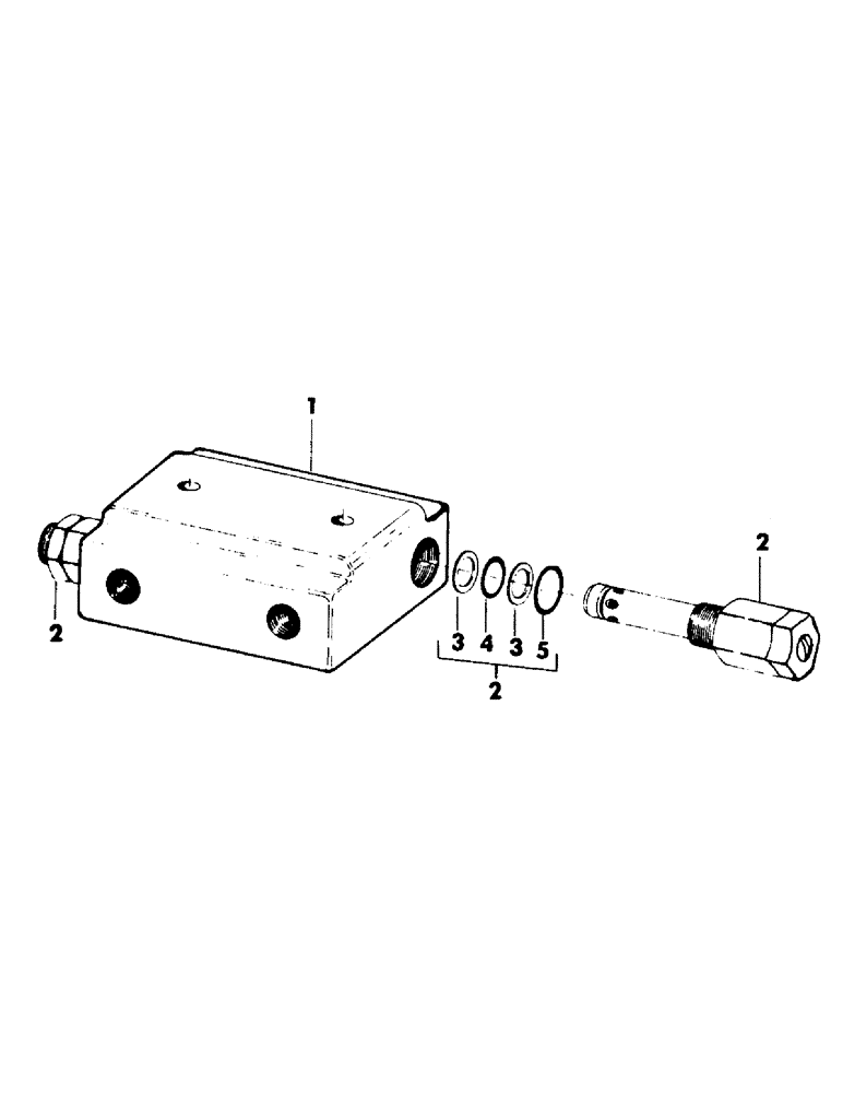 Схема запчастей Case 50 - (120) - SWING, IN LINE, CROSSOVER RELIEF VALVE (35) - HYDRAULIC SYSTEMS