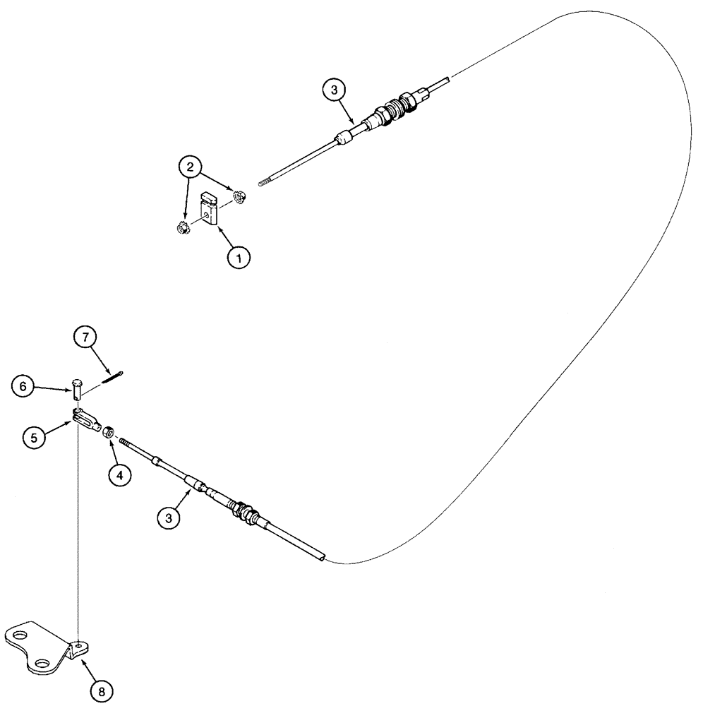 Схема запчастей Case 460 - (5-16) - REAR STEERING POSITION INDICATOR (05) - STEERING