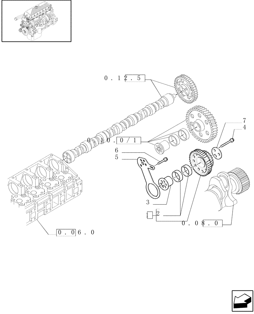 Схема запчастей Case F3AE0684G B001 - (0.10.0[01]) - INTERMEDIATE CONTROLS (500343151) 