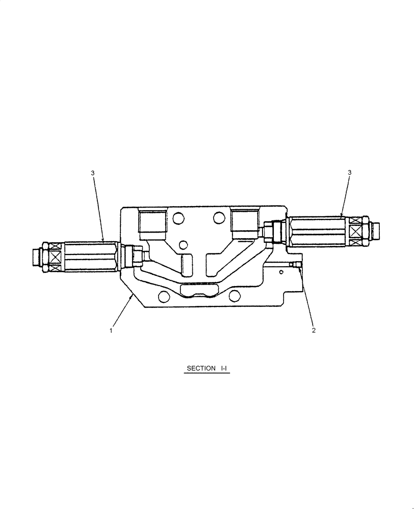 Схема запчастей Case CX31B - (HC009-01[1]) - HYDRAULIC CONTROL VALVE - COMPONENTS (INLET) (35) - HYDRAULIC SYSTEMS