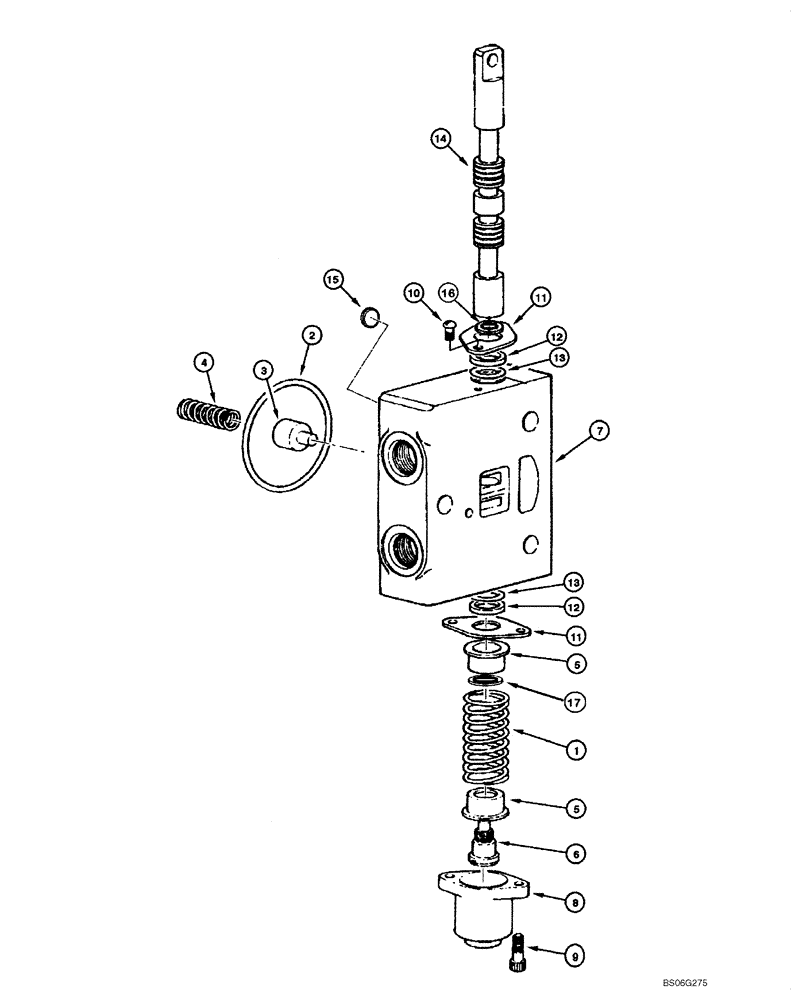 Схема запчастей Case 865 - (08.48[00]) - DISTRIBUTOR - TURN CIRCLE (08) - HYDRAULICS