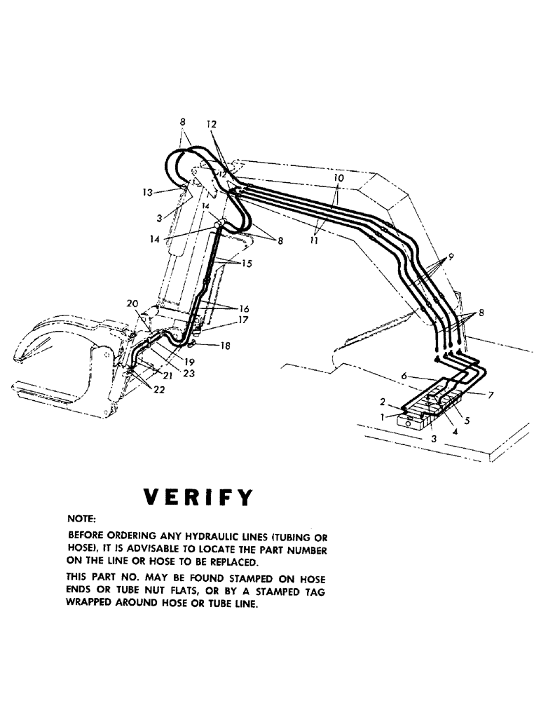 Схема запчастей Case 30YM - (098) - LOG GRAPPLE HYDRAULICS (07) - HYDRAULIC SYSTEM