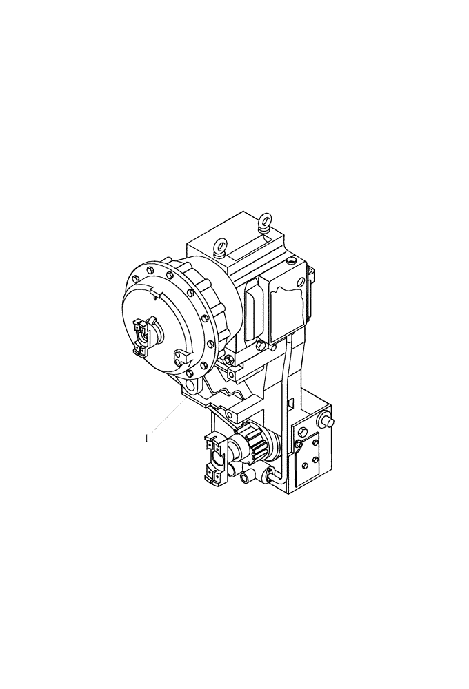 Схема запчастей Case 325 - (1.211/1[01A]) - TRANSMISSION AUTOMATIC - TYPE 6WG-210 ZF (03) - Converter / Transmission