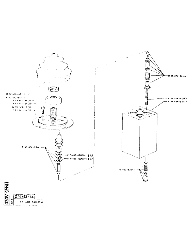 Схема запчастей Case 75P - (112) - NO DESCRIPTION PROVIDED (07) - HYDRAULIC SYSTEM