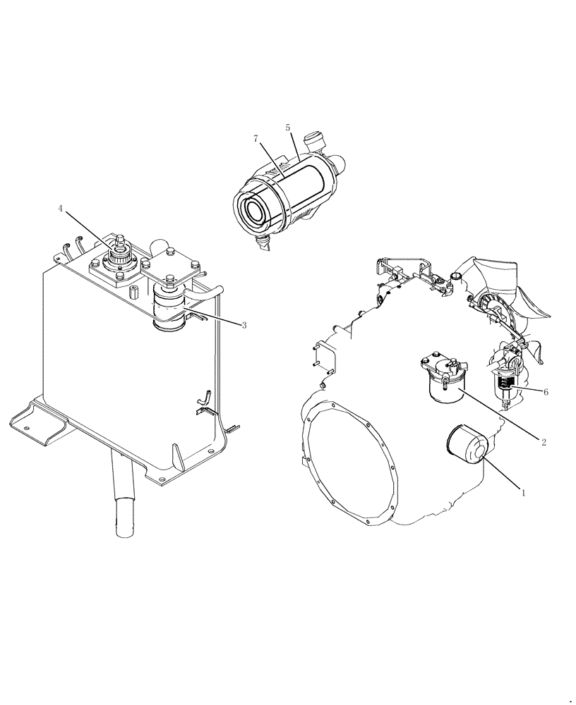 Схема запчастей Case CX36B - (004-19[1-01]) - MAINTENANCE PARTS (05) - SERVICE & MAINTENANCE