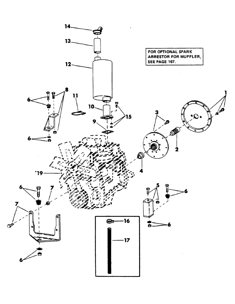 Схема запчастей Case 40EC - (023) - CASE 504BD DIESEL ENGINE AND ATTACHING PARTS (01) - ENGINE