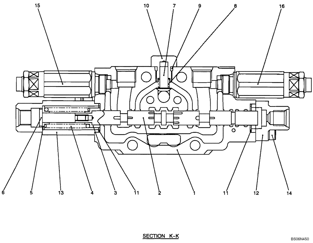 Схема запчастей Case CX17B - (08-012[00]) - VALVE SECTION, CONTROL VALVE - BOOM (PU30V00028F1) (35) - HYDRAULIC SYSTEMS