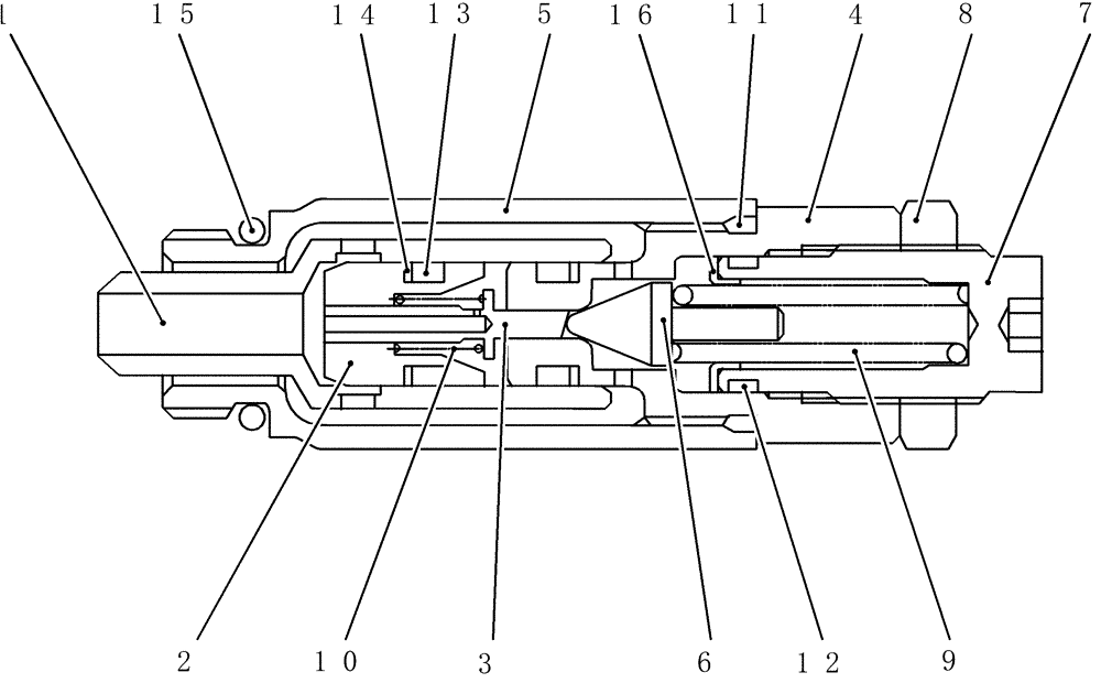 Схема запчастей Case CX31B - (HC025-01) - VALVE ASSY, RELIEF (00) - GENERAL & PICTORIAL INDEX