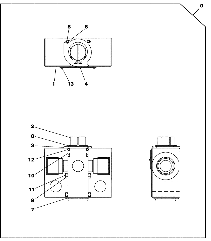 Схема запчастей Case CX210C LR - (35.359.12) - VALVE SHUT-OFF - OPTIONAL (35) - HYDRAULIC SYSTEMS