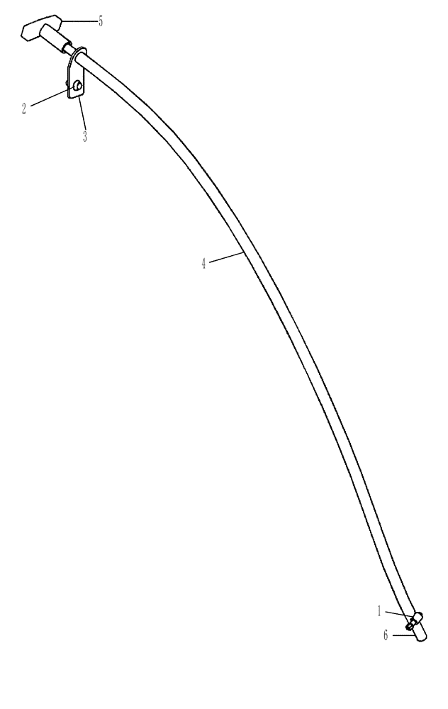 Схема запчастей Case SV185 - (10.304.AS) - REMOTE, DIPSTICK ISM (SR175,SV185) (10) - ENGINE