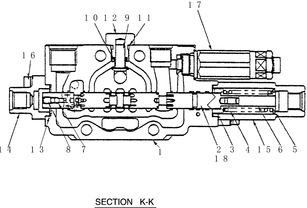 Схема запчастей Case CX31B - (HC011-01) - VALVE ASSY, CONTROL (BOOM) (00) - GENERAL & PICTORIAL INDEX