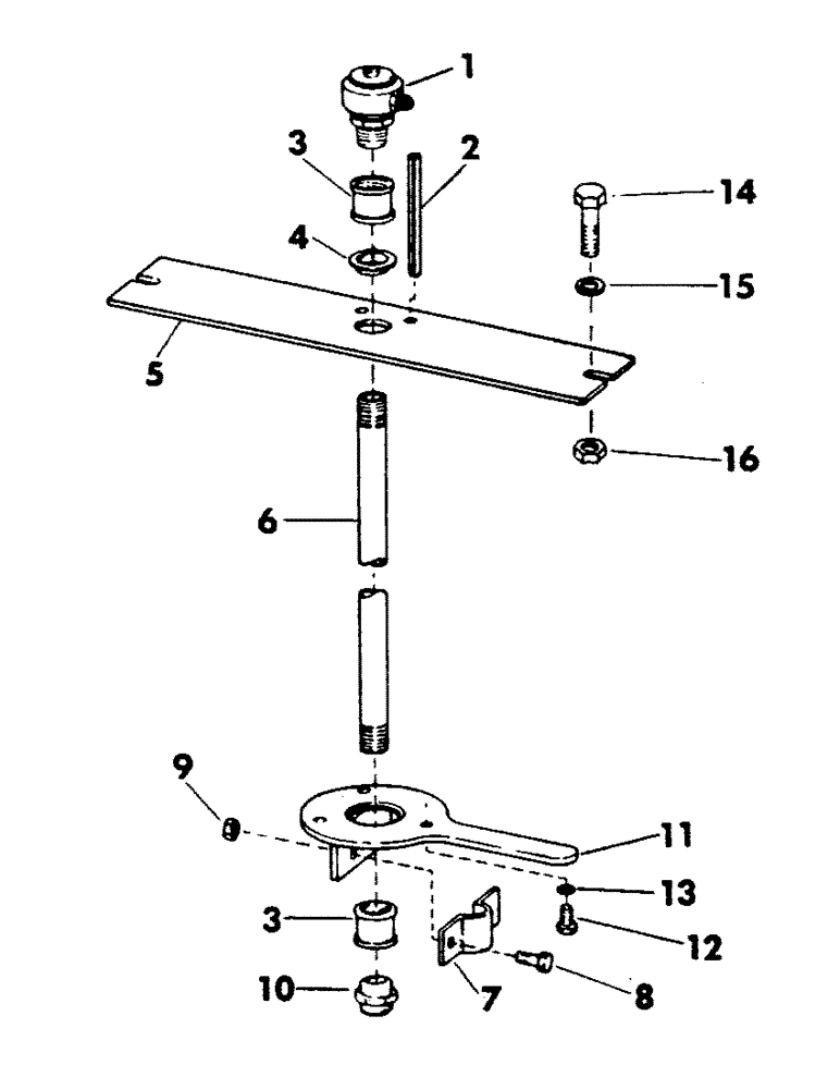 Схема запчастей Case 40EC - (082) - INNER BRAKE SWIVEL, (TRACK) (04) - UNDERCARRIAGE