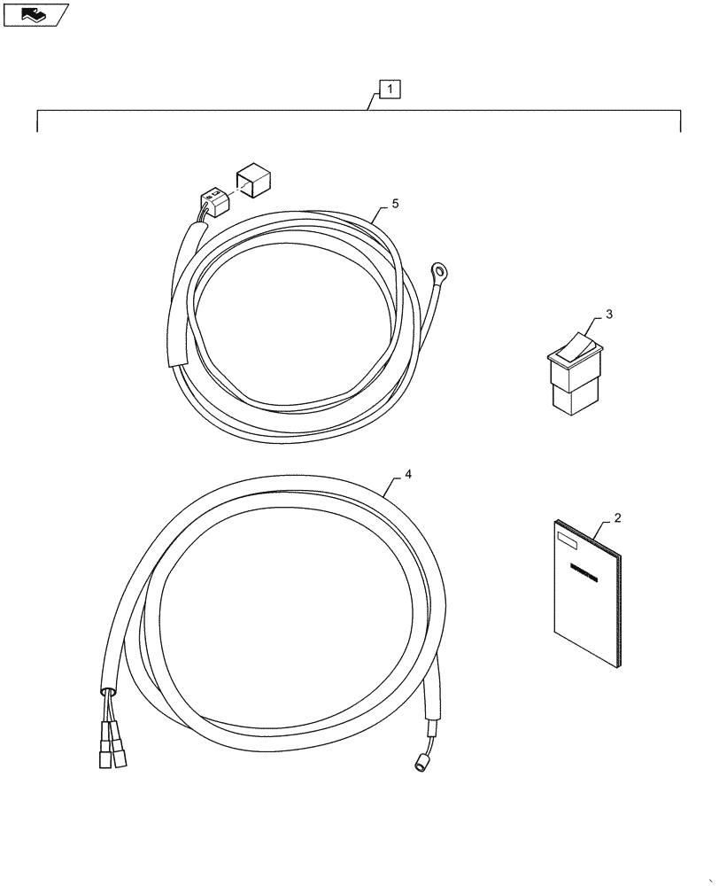 Схема запчастей Case ISM N844 - (88.010.01) - DIA KIT, 6 CYLINDER COLD START (88) - ACCESSORIES