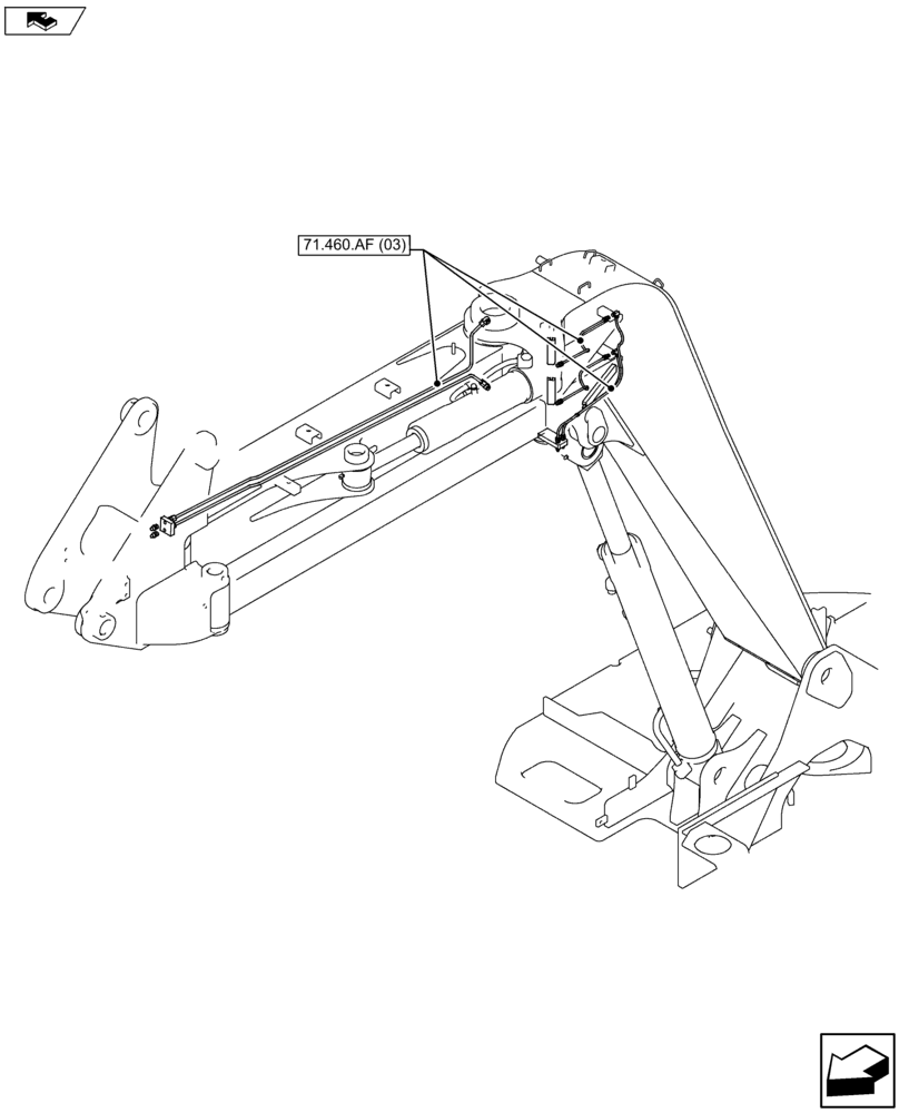 Схема запчастей Case CX75C SR - (71.000.00[02]) - SECTION INDEX - LUBRICANT (71) - LUBRICATION SYSTEM