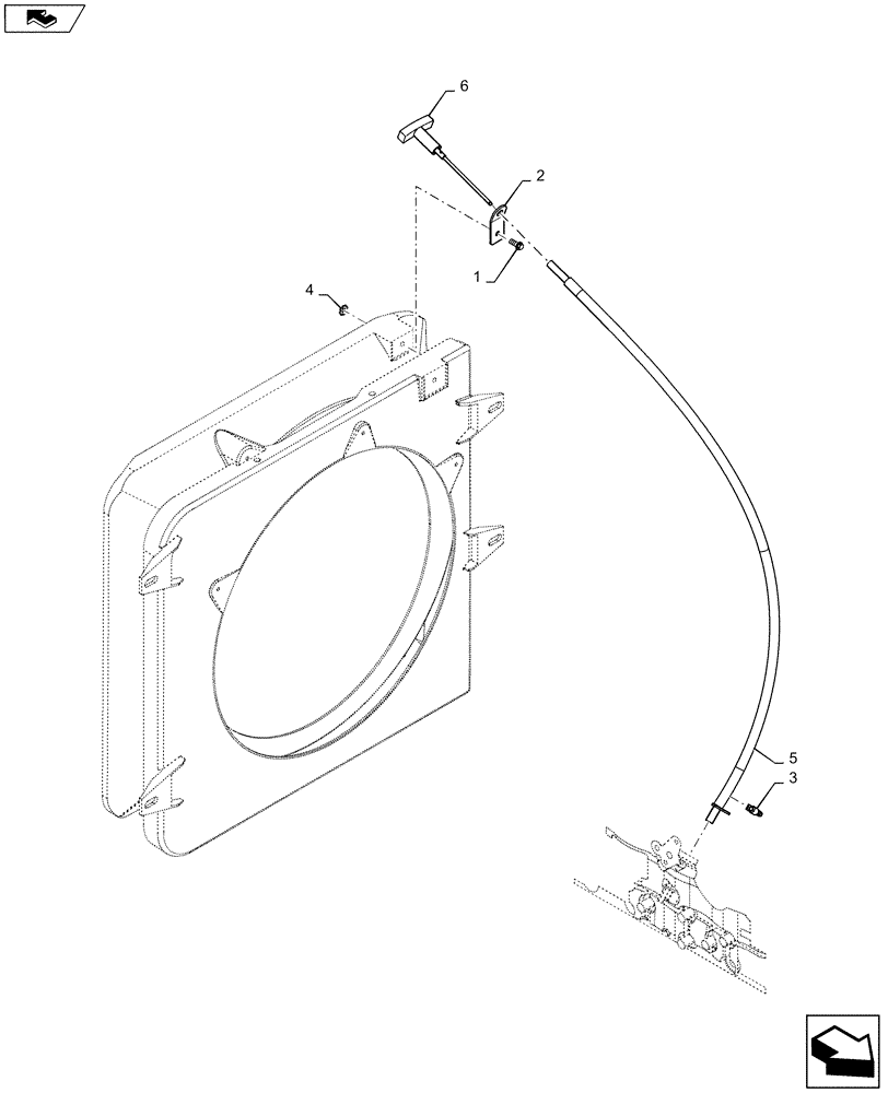 Схема запчастей Case SR160 - (10.304.AS) - DIPSTICK (10) - ENGINE