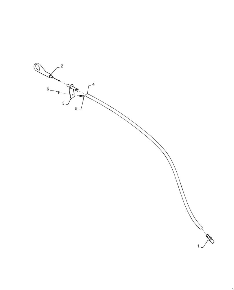 Схема запчастей Case TV380 - (10.012.01[02]) - DIPSTICK (10) - ENGINE