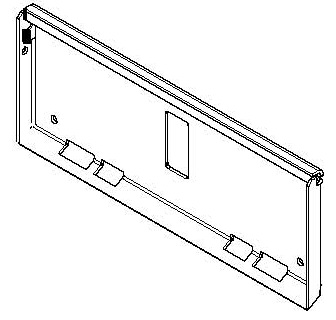 Схема запчастей Case 440 - (95.002.AAD) - ADAPTER, SSL ATTACHMENT BLANK, 440 (95) - CE ATTACHMENTS